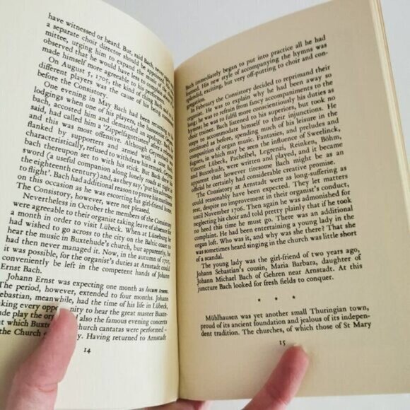 1960 Composer Bach Book, Boosey & Hawkes Great Masters Classical Music Biography - Picture 7 of 9
